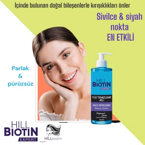 Hıll Bıotın Expert Yüz Jeli Karma Cilt Yüz Temizleme Jeli 400Ml