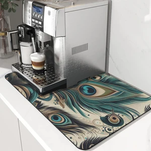 Valerine Life Kahve Makinesi Matı Su Geçirmez Kaymaz Yıkanabilir Çaycı, Çay Espresso Makinesi Pad 35X45CM 27240106