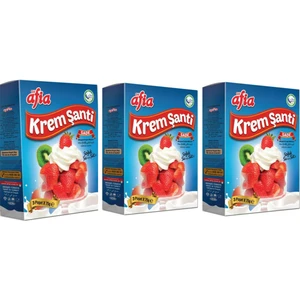 Sade Krem Şanti 225 gr x 3 Adet
