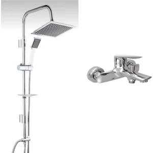Tandem Banyo Bataryası ve Tema 53260 Tepe Duş Seti
