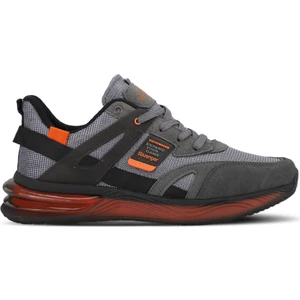 ZEND Erkek Sneaker Koşu & Yürüyüş Ayakkabısı Koyu Gri