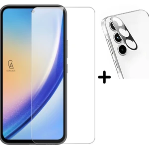 Samsung Galaxy A55 Temperli Cam Ekran Koruyucu Ve Kamera Lens Koruyucu Seti