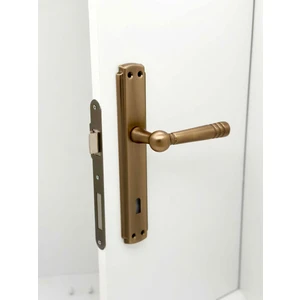 Osmanlı Handles Lüx Antik Sarı Aynalı Oda Iç Kapı Kolu 1 Takım