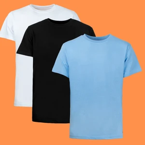 Four Man Suprempamuk: 3'lü Standart Kalıp Basic Tişört Seti