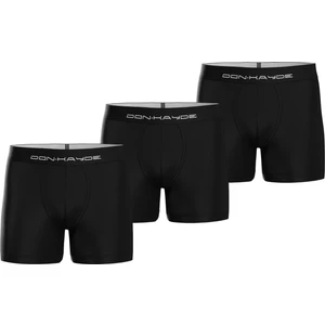 Don-Kayde Premium Micro Modal Siyah Erkek Boxer Short 3' lü Set