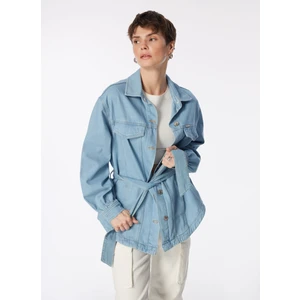 Lee Cooper Açık Mavi Kadın Denim Ceket 242 Lcf 131008 Samy Rastaban Blue L