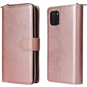 Bdt Boutique Samsung Galaxy Not 10 Lite Için Kart Tutucu ile El Kayışı Fermuar 9 Telefon Kılıfı (Yurt Dışından)
