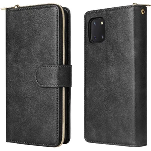 Bdt Boutique Samsung Galaxy Not 10 Lite Için Kart Tutucu ile El Kayışı Fermuar 9 Telefon Kılıfı (Yurt Dışından)