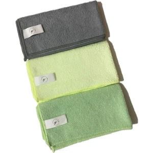 Mikrofiber Bez Gri, Yeşil, Sarı Ev ve Cam Temizlik Bezi