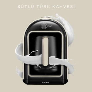 Hatır Mod Sütlü Türk Kahve Makinesi Retro Krem