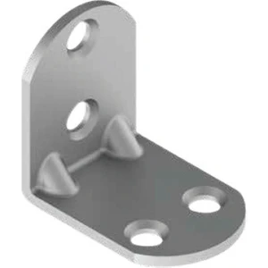 Ayder Mobilya Aksesuarları Metal Oval L Gönye 23X30X30 Çinko ( 4 Adet )