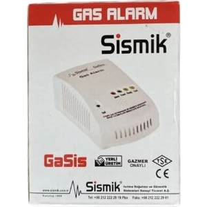 Gasis-M 220V Ev - Konut Tipi Gaz Alarm Cihazı Kuru Kontak Doğalgaz Sensörü