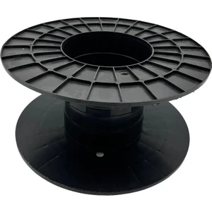 Plastik Makara Portatif Siyah Renk 51 cm