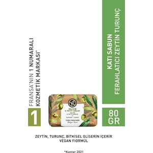Yves Rocher Katı Sabun - Ferahlatıcı Zeytin Turunç - 80g-90399