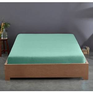 %100 Pamuk 62 Tel (155 TC) 160x200cm +30cm Yükseklik Çift Kişilik Lastikli Çarşaf