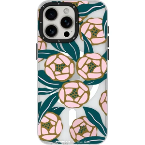 iPhone 15 Pro Max Uyumlu Kılıf Magsafe Şarj Özellikli Youngkit Huagu Serisi Kapak Beyaz