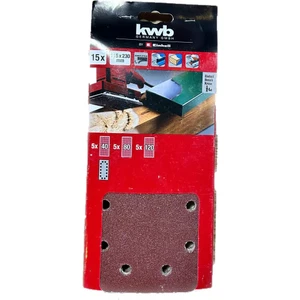Kwb Dörtgen Zımpara 15'li Paket 155X230 818975