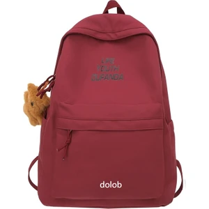 Ins Japon Tarzı Harajuku Moda Mektup Sırt Çantası Kore Versiyonu Basit Ruiying Öğrenci Okul Çantası Kadın Büyük Kapasiteli Sırt Çantası Erkek (Yurt Dışından)