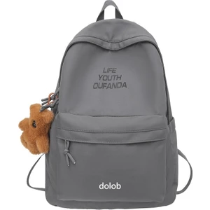 Ins Japon Tarzı Harajuku Moda Mektup Sırt Çantası Kore Versiyonu Basit Ruiying Öğrenci Okul Çantası Kadın Büyük Kapasiteli Sırt Çantası Erkek (Yurt Dışından)