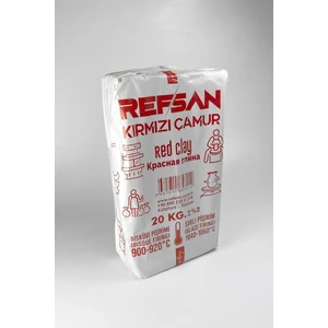 312 Kırmızı Çamur (Vakumlu) - 20 kg
