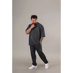 Erkek Tshirt Oversize Pijama Takımı