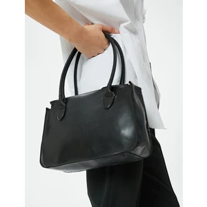 Tote Çanta Suni Deri Saplı