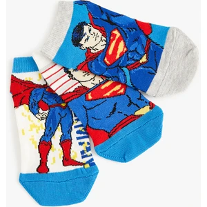 3'lü Superman Lisanslı Çorap Seti