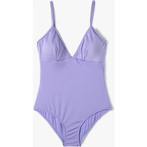 Askılı Mayo V Yaka Kaplı