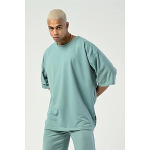 Erkek Oversize Pamuklu T-Shirt