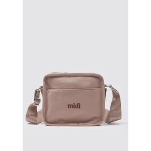 ZR Accessory Kanvas Kumaş Ham Keten Postacı Çanta Midi