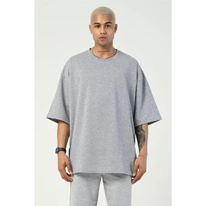 Erkek Oversize Pamuklu T-Shirt