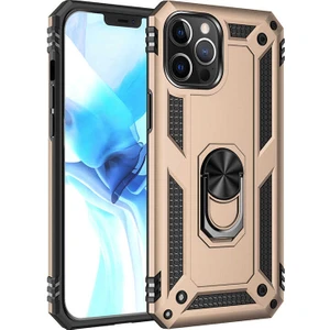 Apple iPhone 12 Pro Max - Uyumlu Vega Kapak-Gold