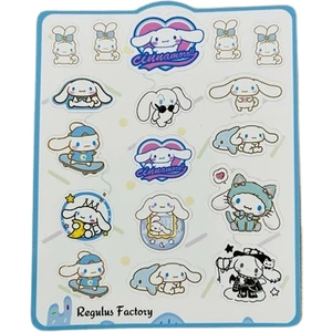 Cuppy Box Sanrio Cinnamoroll A6 Boy 17 Adet Sticker