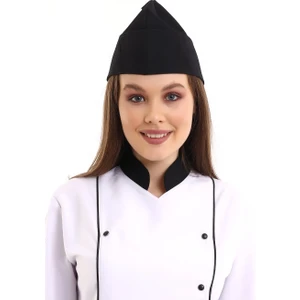 Bilenn Tekstil Aşçı Kayık Kep - Siyah