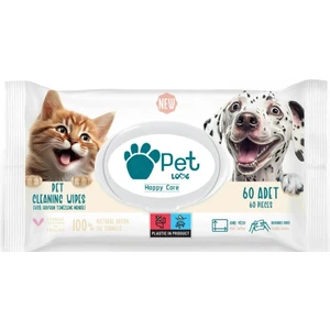 Pet Love Evcil Hayvan Temizleme Mendili