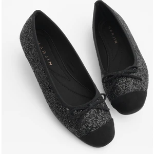 Kadın Fiyonklu Babet Fanbe Siyah