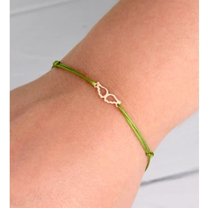 14 Ayar Altın Melek Kanatları Bileklik 88937