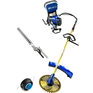 Royal Dafu Turbo Motorlu Sırt Tırpan Çit Budama Lükstrüm Makinesi Seti Çim Ot Biçme Aparatlı