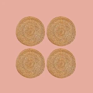 Bella Maison Rafe Amerikan Servis 4'lü Naturel (35 Cm)