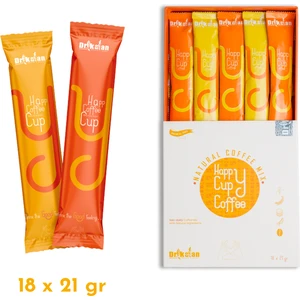 Dr. Kalan Bitkisel Kahve Karışımı Happy Cup Coffee 18 x 21 gr