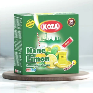 Tek Içimlik Nane Limon Aromalı Toz İçecek 50'li
