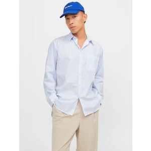 Jack & Jones Erkek Çizgili Gömlek - Bill Poplin