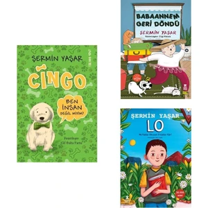 Şermin Yaşar 3 Kitap Set / Cingo - Babaannem Geri Döndü - Lo