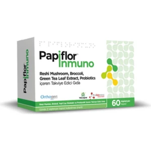 Papiflor Inmuno 60 Vejeteryan Kapsül