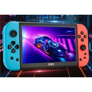 Konsol Plus X80 Retro Oyun Konsolu 7 Ekran Multimedia 20.000 Oyun HDMI Çıkışlı