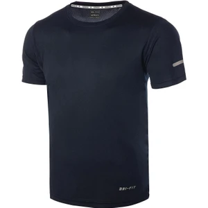 Genius Store Erkek Nem Emici Hızlı Kuruma Atletik Teknik Performans Spor T-Shirt Drıfıt-Kısakol