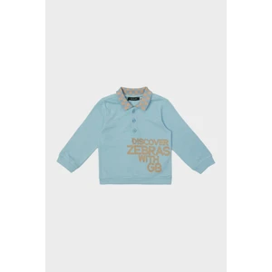 Bg Store Erkek Bebek Mavi T-Shirt 23PFWBG1517