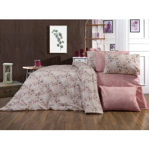 Mert Collection Çarşı Çift Kişilik Yorgan Kılıfı, 2 Adet Yastık Kılıfı (Çarşafsız)