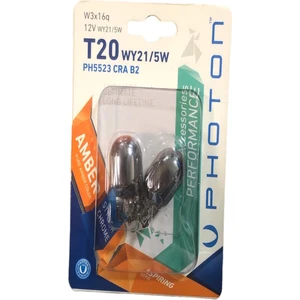 Btl Otomotiv T20 WY21/51W Çift Devre Krom Amber Ateş Turuncu