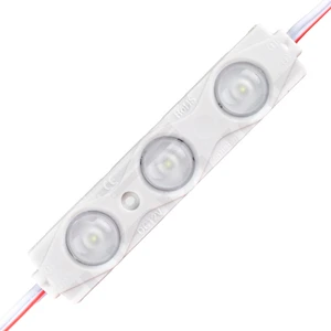 Amber LED Mercekli Modül LED 1.5 Watt 12V Tabela, Vitrin, Akvaryum, Tezgah, Makyaj Aynası Aydınlatma Için…